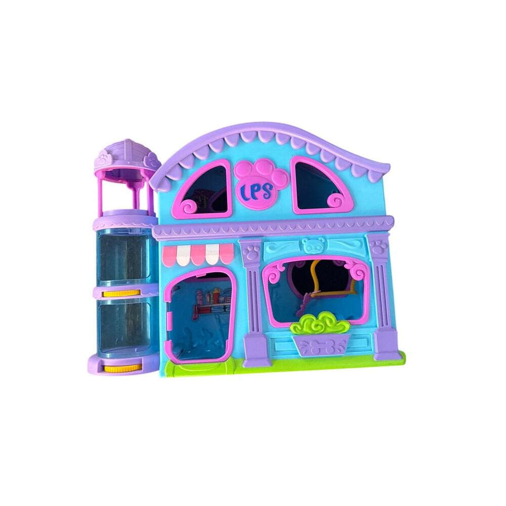 Littlest Pet Shop Playset Play and Display Foldable Toy